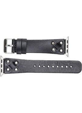 BOULETTA - IW-42E-RST1 Silver Trok Cross Apple Watch Compatible Band - Image 1