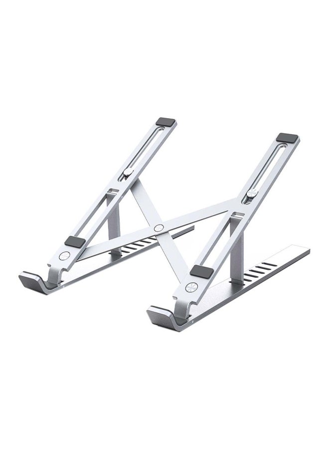 Foldable Laptop Stand 247x95x210mm Silver - Image 1