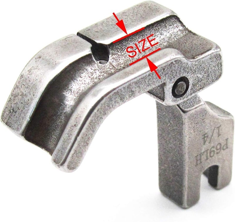 SSS Combo P69RH14 and P69LH14 Presser Foot Right Side and Left Side DORI Piping Foot for Industrial Sewing Machine with HIGH Shank - Image 5