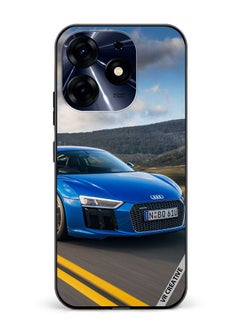 Protective Case Cover For Tecno Spark 10 Pro Audi Tt Design Multicolour