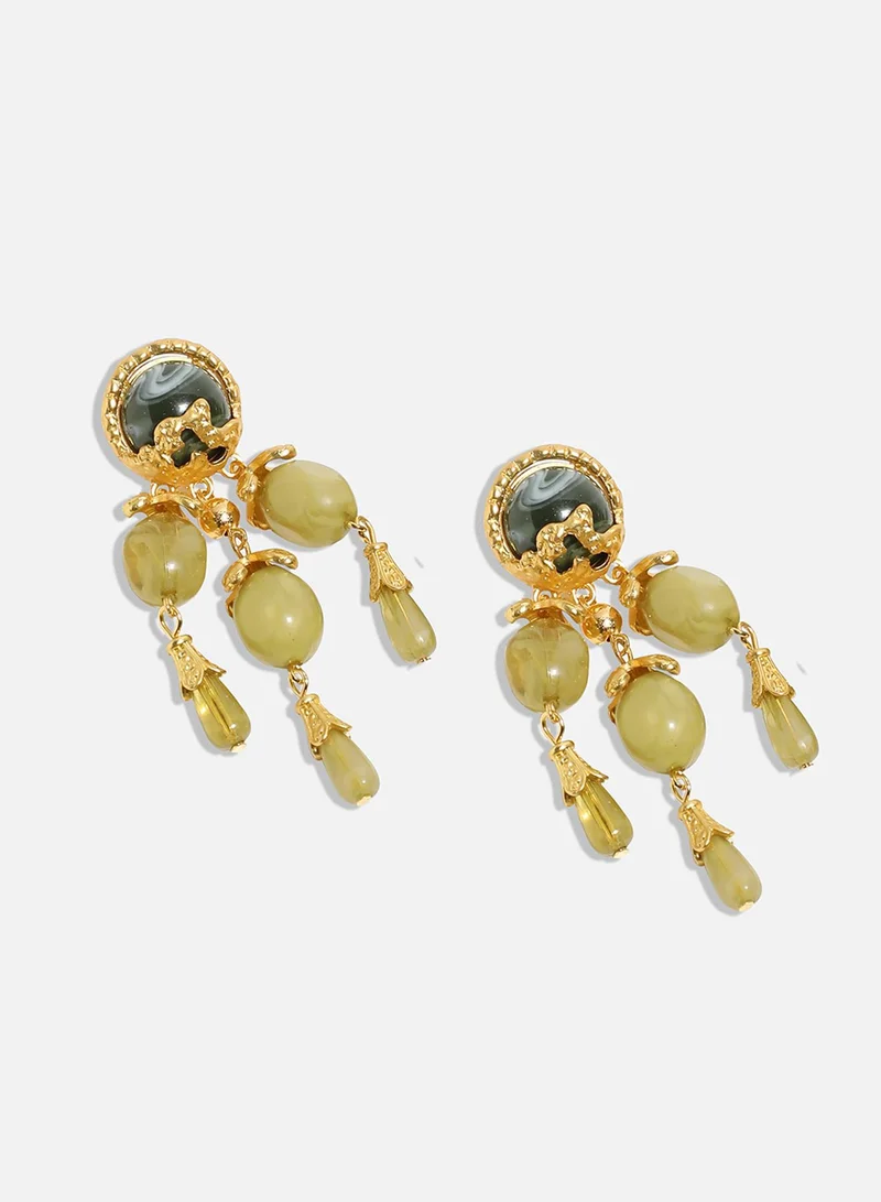 SOHI Radiant Glam Fashionable Artificial Earring Jewellery