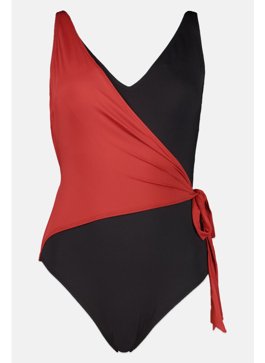 Contours by Coco Reef - Women Plain One Piece, Black - Image 1