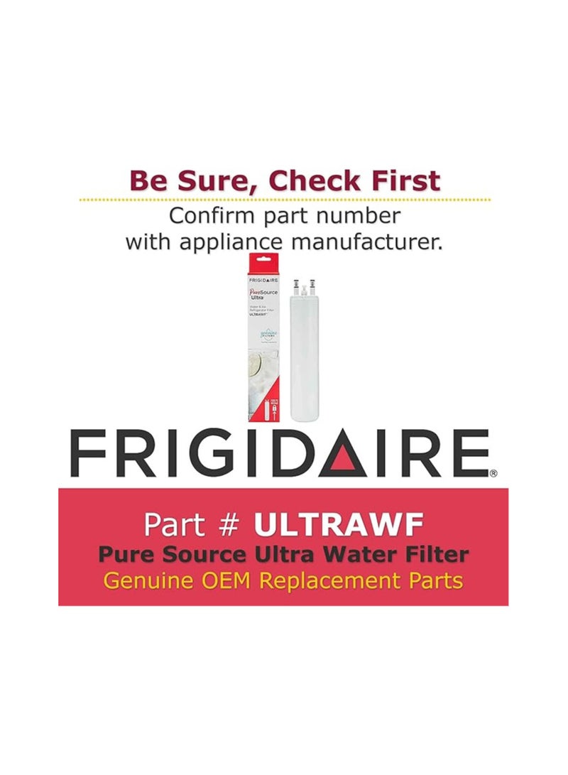 FRIGIDAIRE Frigidaire Ultrawf Pure Source Ultra Water Filter, Original, White, 1 Count - Image 3