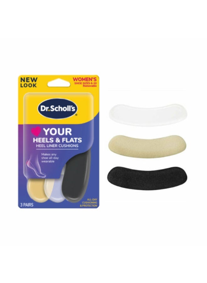 general Dr.scholls Stylish Step Heel Liners Variety  pack