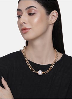 Just Peachy Just Peachy Gold-Plated Adjustable Necklace – Elegant & Versatile Design – High-Quality Durable Finish – Perfect for Any Occasion – Customizable Length – Ideal Gift for Her  - Image 2