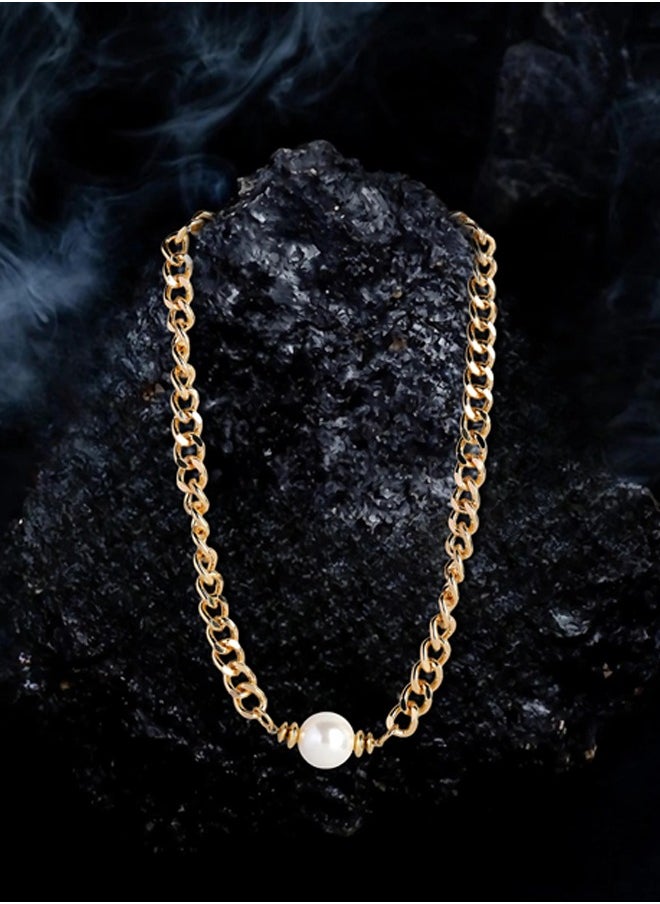 Just Peachy Just Peachy Gold-Plated Adjustable Necklace – Elegant & Versatile Design – High-Quality Durable Finish – Perfect for Any Occasion – Customizable Length – Ideal Gift for Her  - Image 3