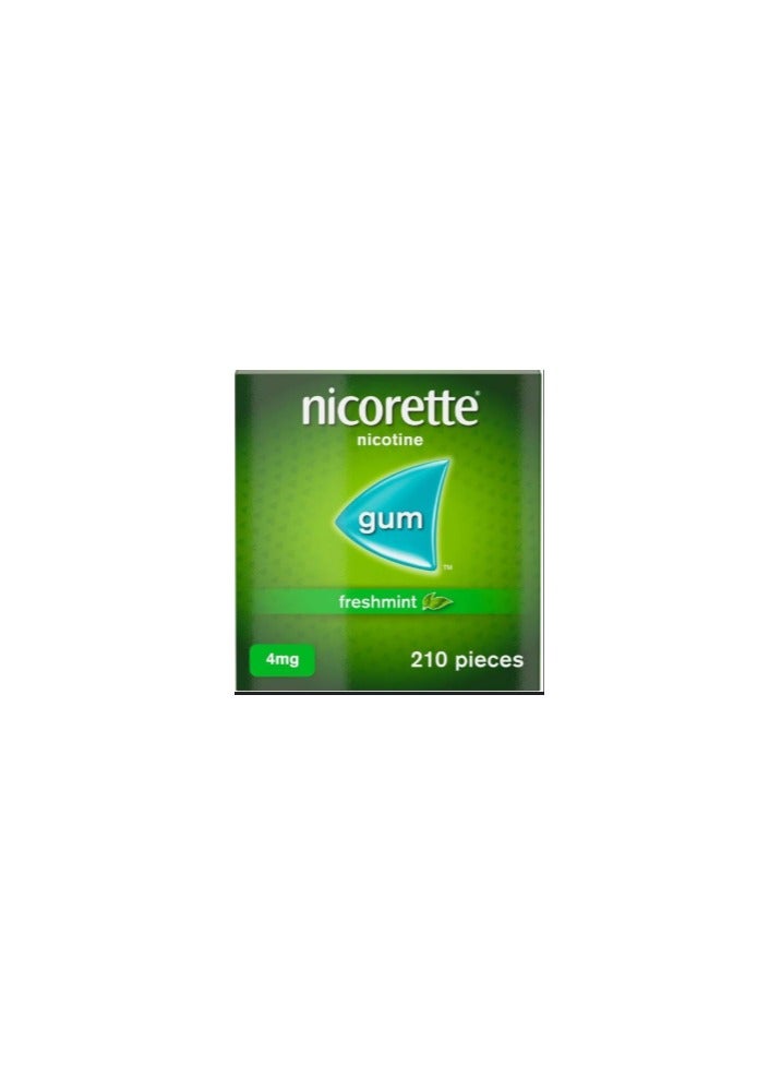Nicorette Freshmint 4Mg Gum 210 Pieces - Image 5