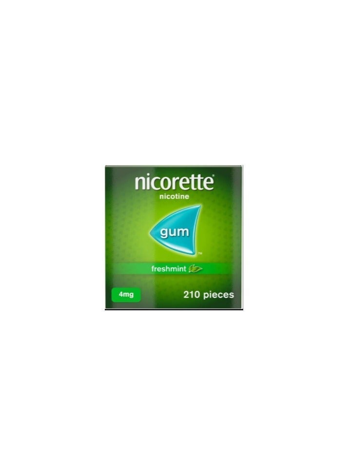 Nicorette Freshmint 4Mg Gum 210 Pieces - Image 5