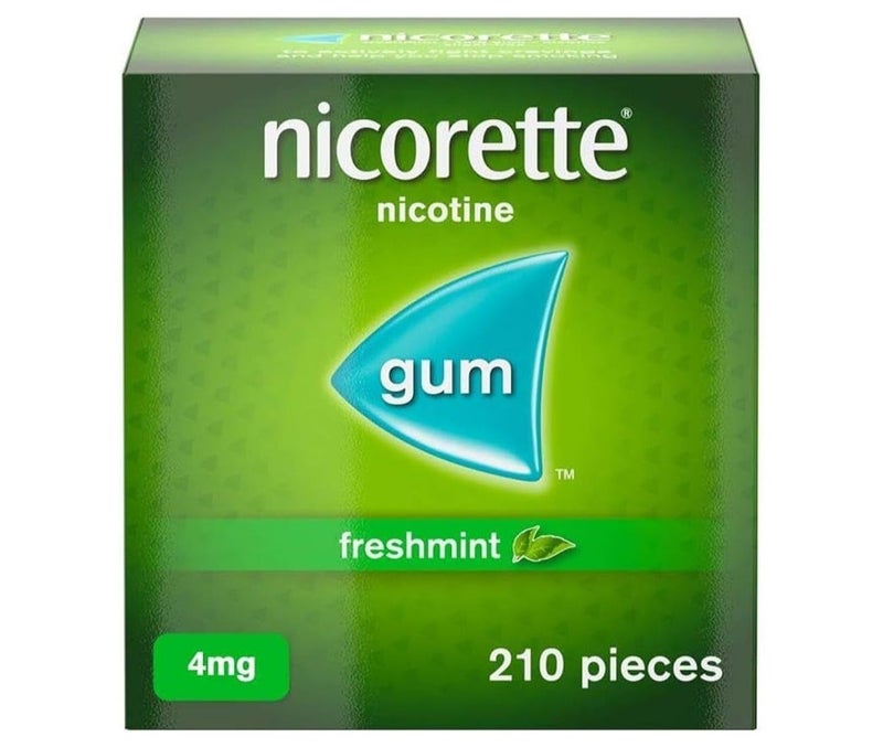 Nicorette Freshmint 4Mg Gum 210 Pieces - Image 1