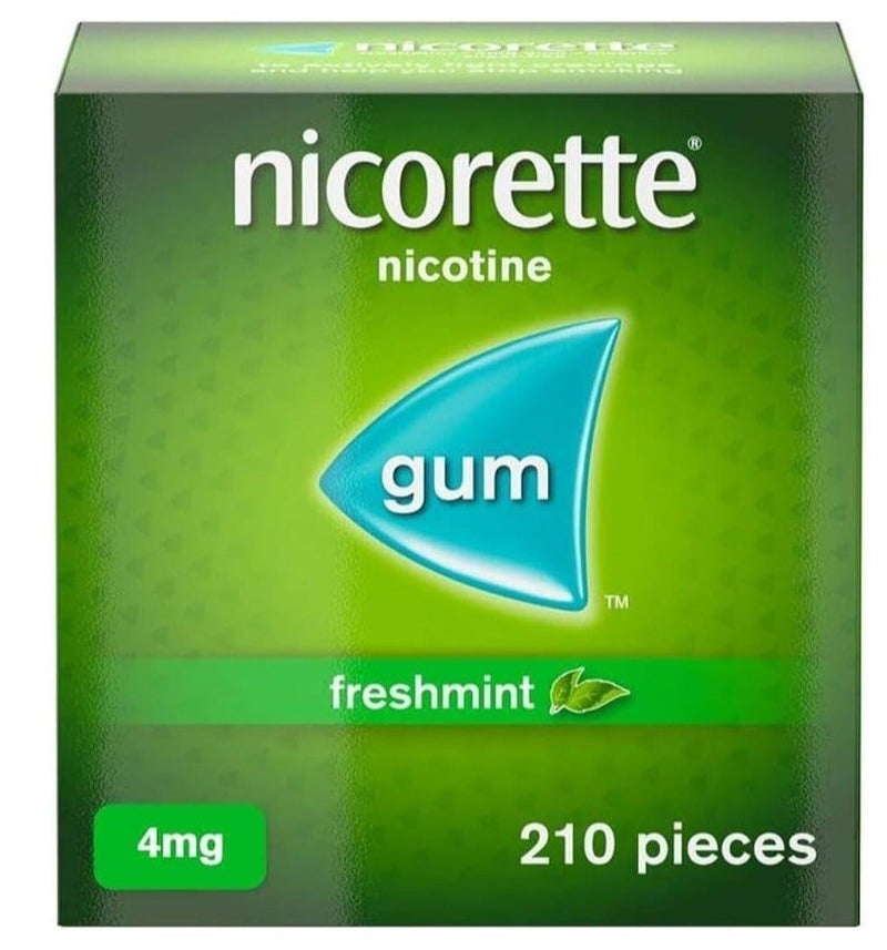 Nicorette Freshmint 4Mg Gum 210 Pieces - Image 1