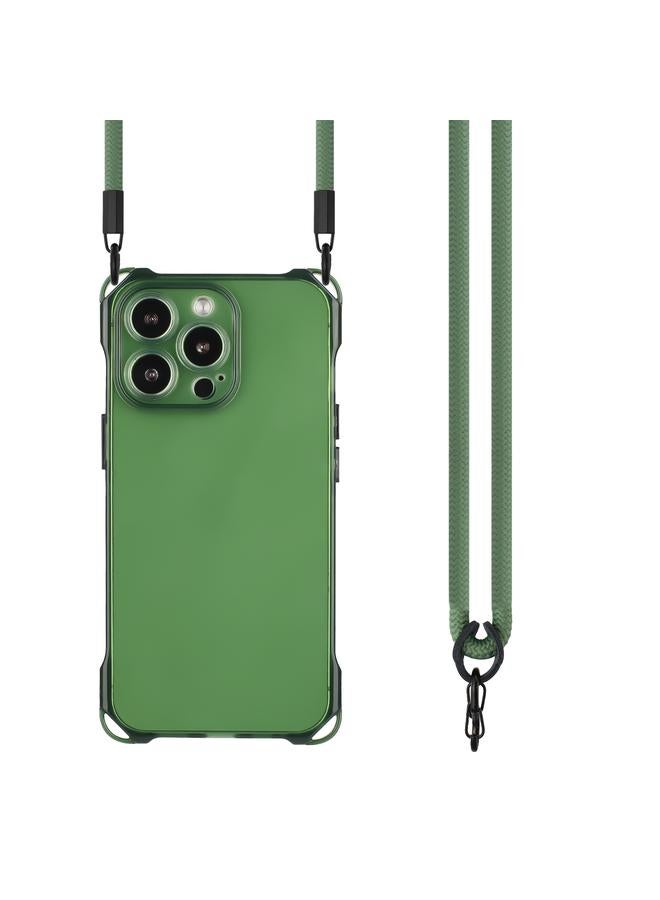 Zaboon Case For iPhone 13 Pro Max Four-corner Shockproof TPU Phone Case with Lanyard - Image 2