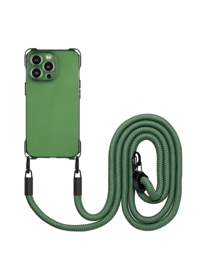 Zaboon Case For iPhone 13 Pro Max Four-corner Shockproof TPU Phone Case with Lanyard - Image 1