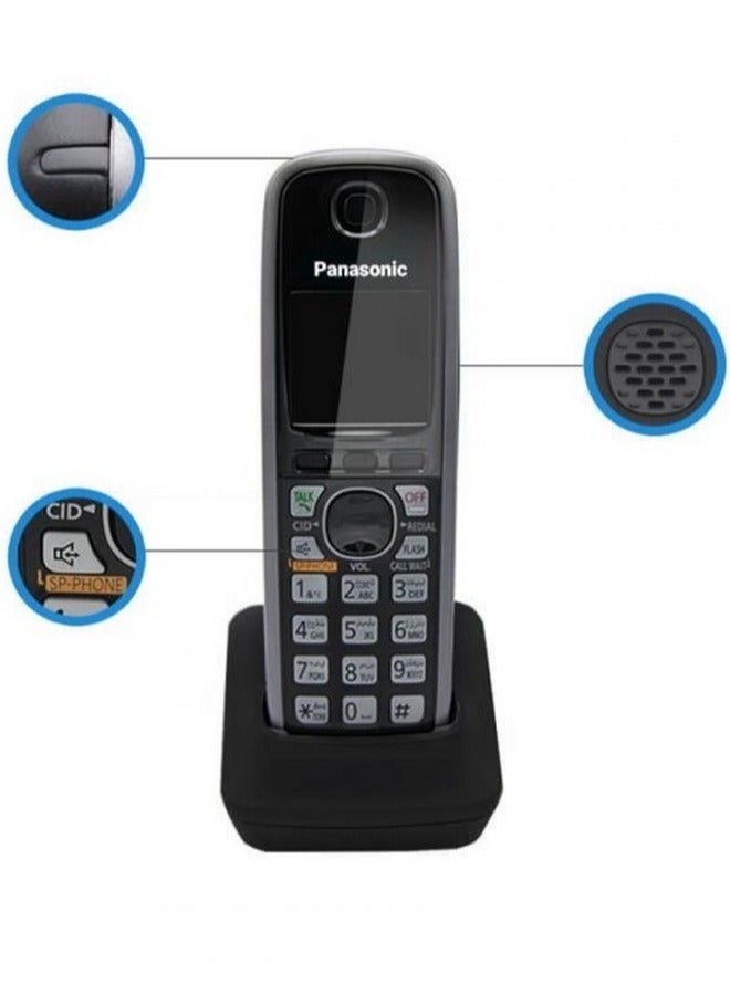 Panasonic KX-TG3712BX Advanced Cordless Phone 2 Handset With Caller ID Speaker And Big Display - Image 4