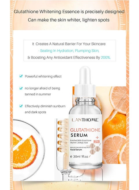 how to make glutathione serum Lanthome Glutathione Serum 30ml, Nicotinamide Serum for Hydrated, Facial Toner for Moisturizing, Hyperpigmentation Treatment, Face Serum Reduce Dark Spot Shrink Pores and Improve Skin Tone | Best Price KSA