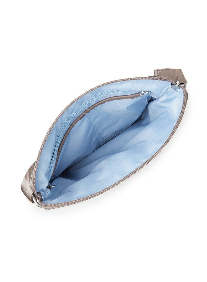 Baggallini womens go bagg with RFID phone wristlet, Tan Python, One Size US - Image 4