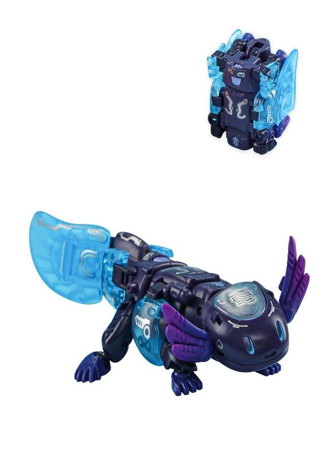52TOYS BEASTBOX BB-63C Wandering Star Deformation Toys Action Figure, Converting Toys in Mecha and Cube, Perfect Birthday Party Gift for Teens and Adults, Based on Hexagonal Arowana - Image 1