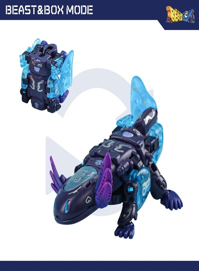 52TOYS BEASTBOX BB-63C Wandering Star Deformation Toys Action Figure, Converting Toys in Mecha and Cube, Perfect Birthday Party Gift for Teens and Adults, Based on Hexagonal Arowana - Image 3