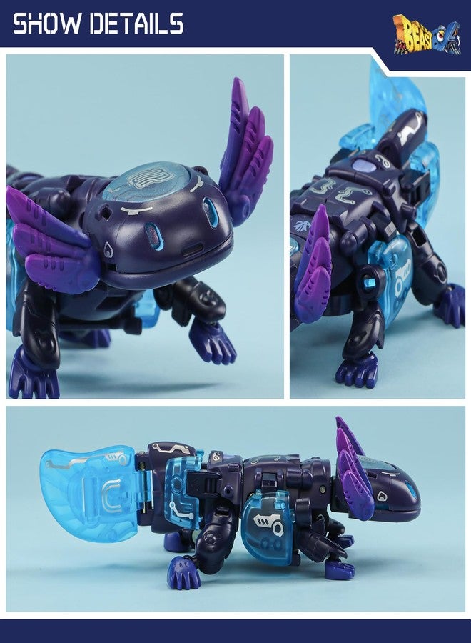 52TOYS BEASTBOX BB-63C Wandering Star Deformation Toys Action Figure, Converting Toys in Mecha and Cube, Perfect Birthday Party Gift for Teens and Adults, Based on Hexagonal Arowana - Image 5
