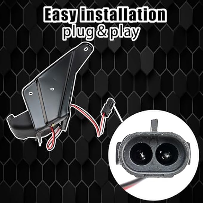 MiKaFex Driver And Passenger Side Fog Light Assembly Compatible With 19881999 ChevyGmc C1500 C2500 C3500 K1500 K2500 K3500  8291 Gmc S15  8297 Chevy S10 - Image 3