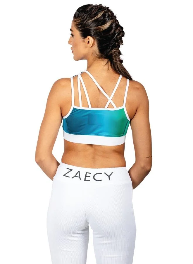 ZAECY Women's High-Support Padded Sports Bra