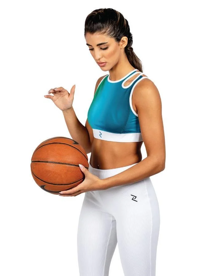 ZAECY Women's High-Support Padded Sports Bra