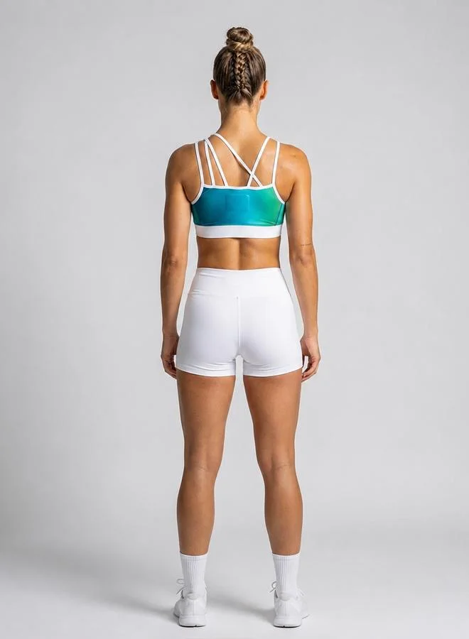 ZAECY Razzle Dazzle Gradient Women's High-Support Padded Sports Bra for Women | Best Price UAE