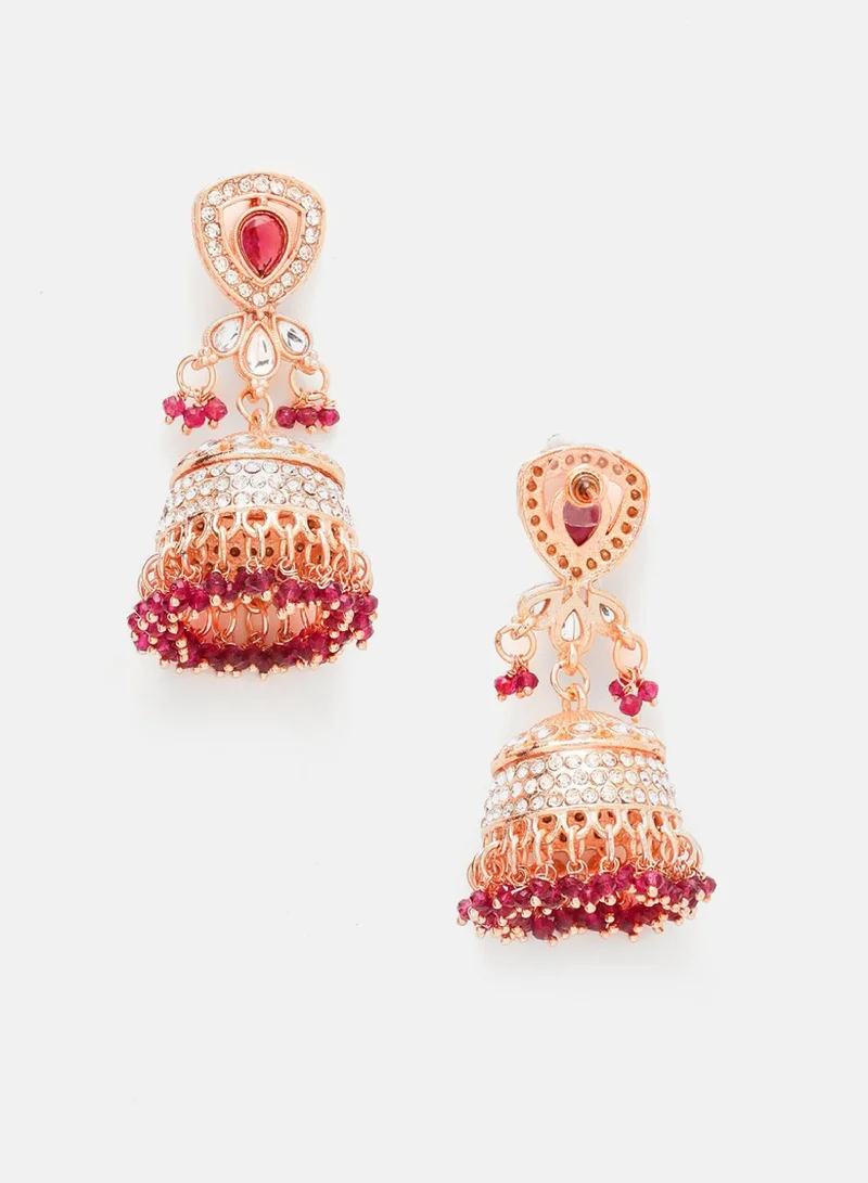 برياسي Kundan Studded  Beaded Jewellery Set