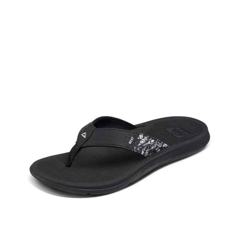 Reef Santa Ana Women's Sandals Black/white - 8 Medium - Image 1