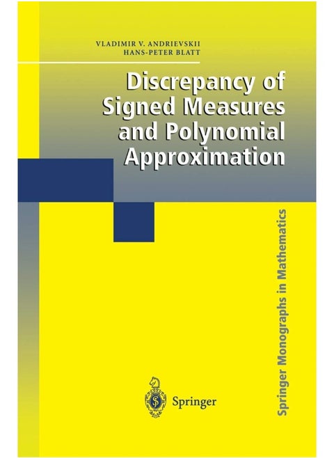 Discrepancy of Signed Measures and Polynomial Approximation