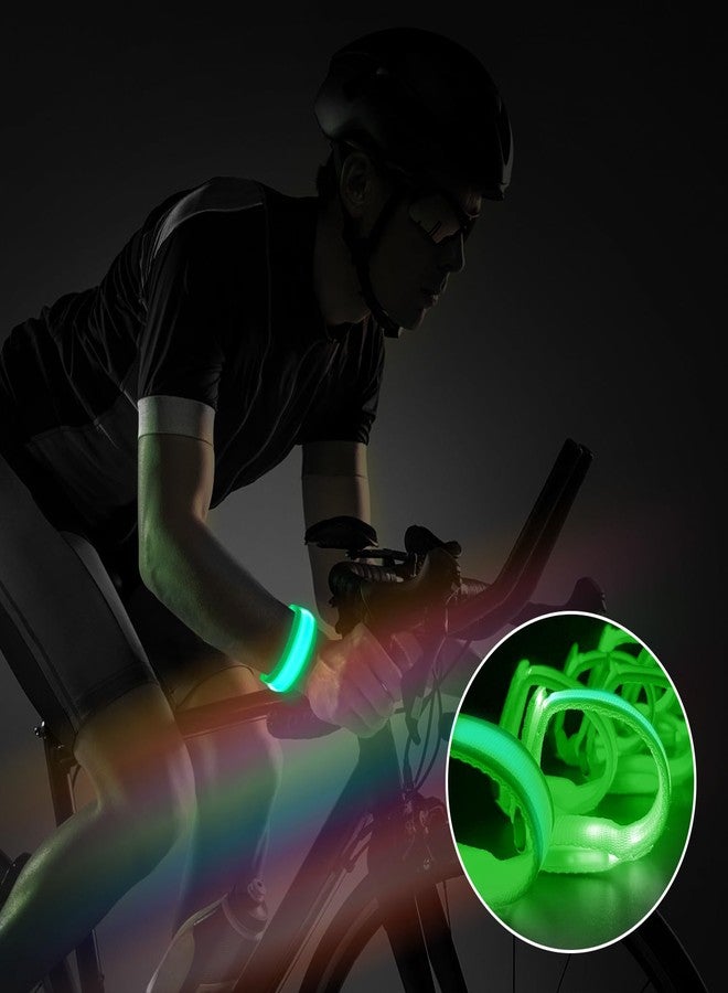 M.best 8pcs LED Light Up Bracelets Glow Flashing Wristbands Glow in The Dark Party Supplies for Wedding, Raves, Concert, Camping,Sporting Events, Party - Image 2