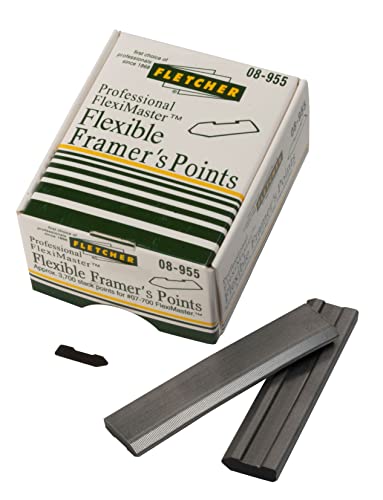 Fletcher FlexiPointsStaples Used for Changeable Artwork with Fletchers FlexiMaster Point Driver