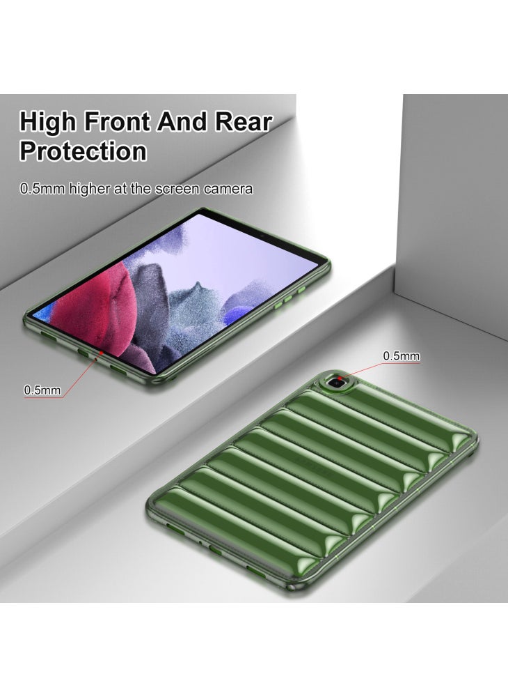 غطاء خلفي من مادة TPU بتصميم قلاب للأسفل لجهاز Samsung Galaxy Tab A7 Lite مقاس 8.7 بوصة T225 T220، جراب حماية من السقوط - وردي - Image 4