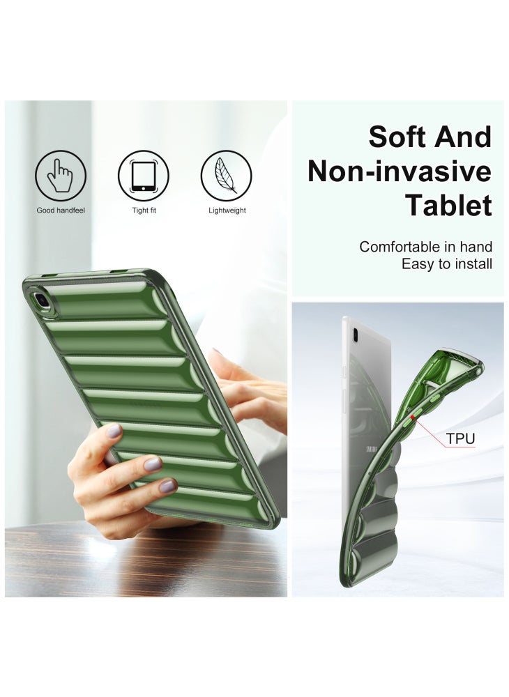 غطاء خلفي من مادة TPU بتصميم قلاب للأسفل لجهاز Samsung Galaxy Tab A7 Lite مقاس 8.7 بوصة T225 T220، جراب حماية من السقوط - وردي - Image 5