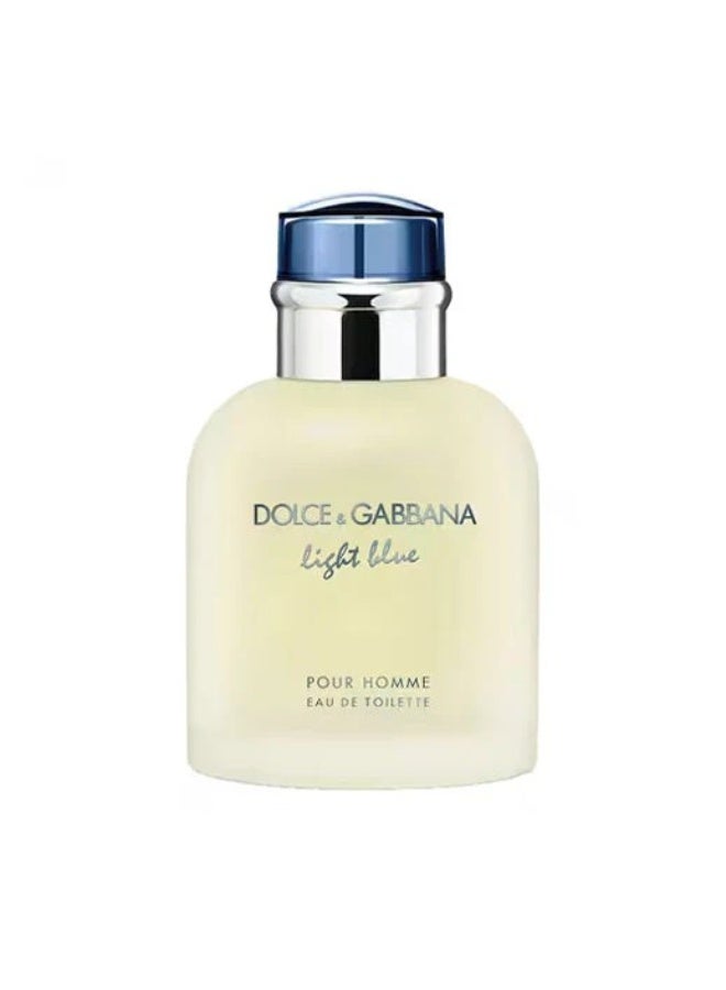 D&G Light Blue Men By D&G Dolce Gabbana Edt  125Ml Spray With White Box  Tester Duty Free Quality - Image 2
