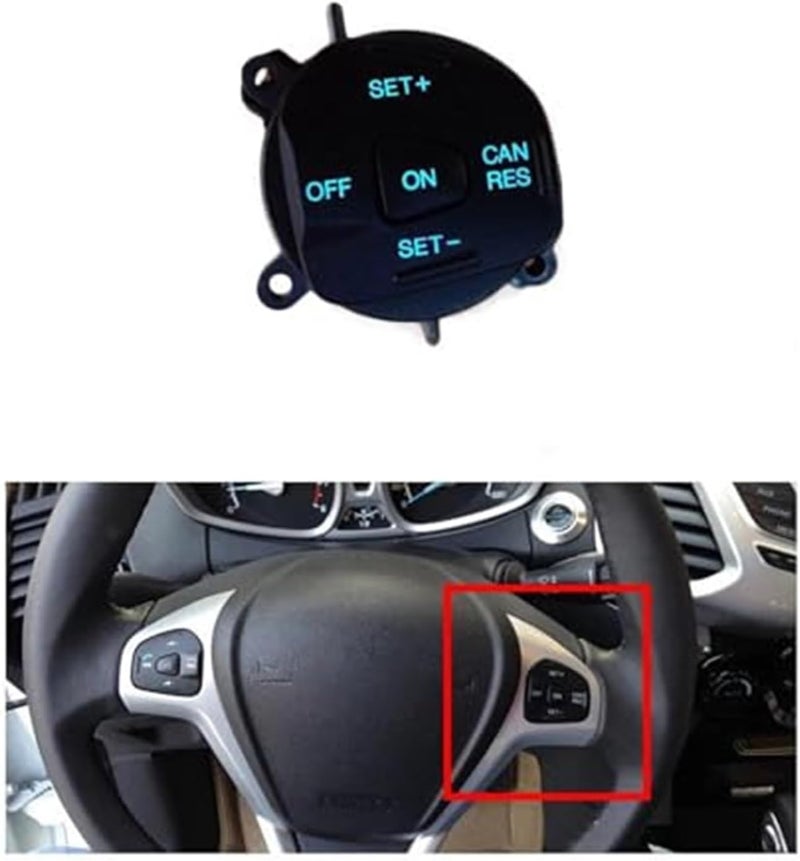 Vuzmode Car Cruise Control Button for Fiesta MK7 MK8 ST Ecosport - Image 4