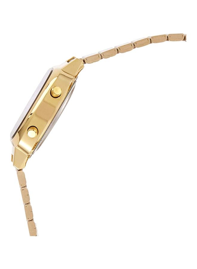 CASIO Women Vintage Water Resistant Digital Watch LA670WGA-9 - 25 mm - Gold - Image 3