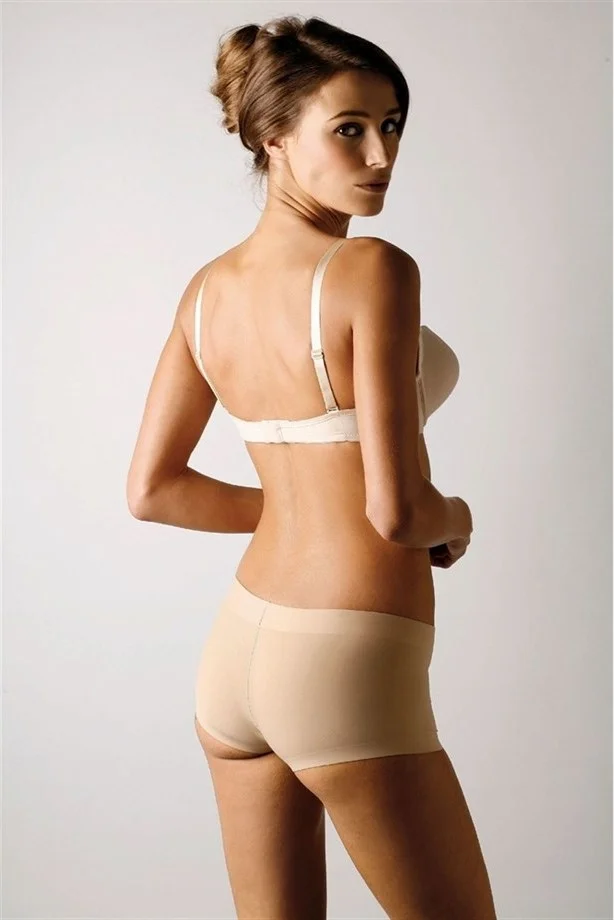 Magic Form 3563 Plain Fabric Multi-Padding Bra - Nude