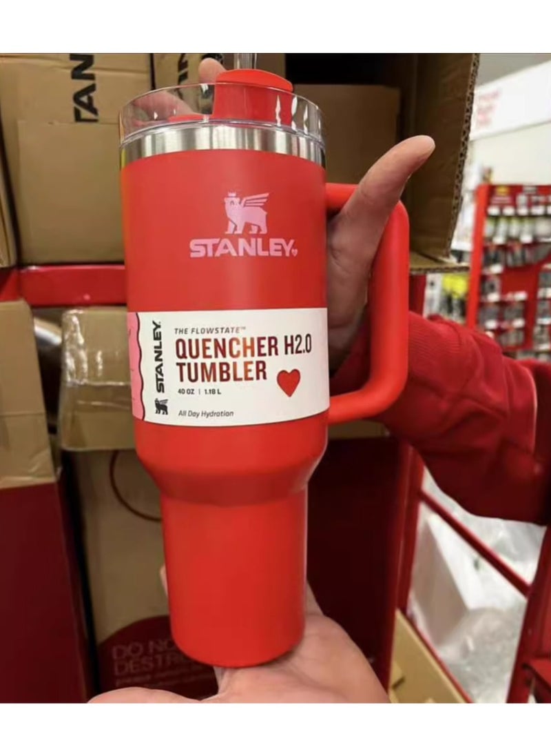 Stanley Stanley Quencher H2.0 FlowState Stainless Steel Vacuum Insulated Tumbler with Lid and Straw for Water, Iced Tea or Coffee, 40 oz  - Image 3