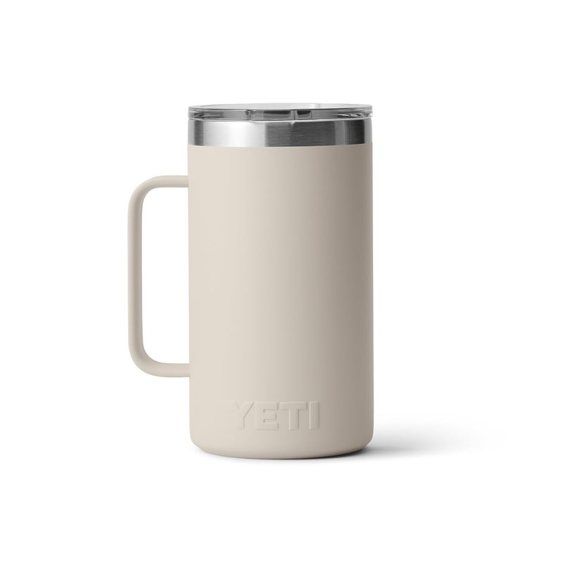 YETI Rambler 24 oz Mug, Vacuum Insulated, Stainless Steel with MagSlider Lid, Cape Taupe - Image 5