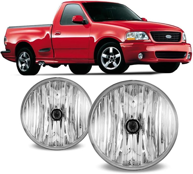 Winjet WJ30-0212-09 OEM Series Fog Lights for 2001-2004 Ford F-150 Lightning & 2003-2005 Lincoln Aviator - Image 1