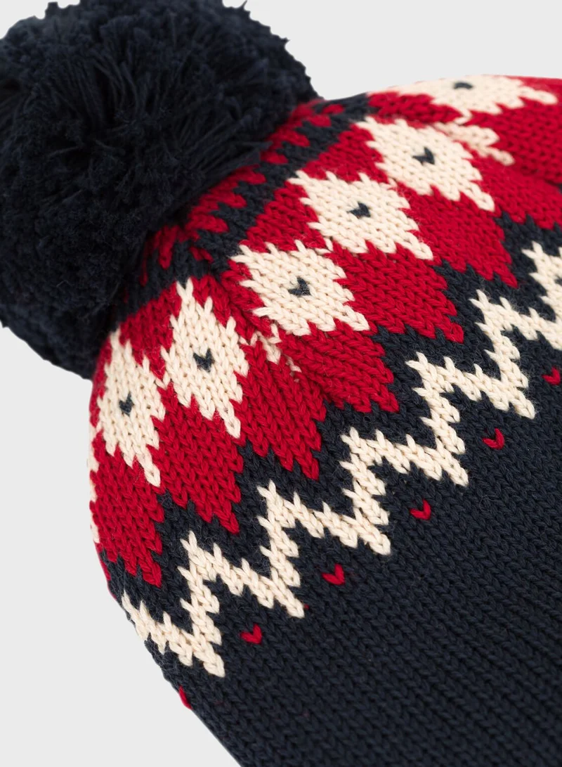 Petit Bateau Kids Printed Beanies
