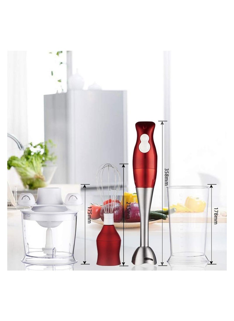 DSP - Household Electric Hand Blender 4 in 1 Blender Set with Stainless Steel Blades - Image 1