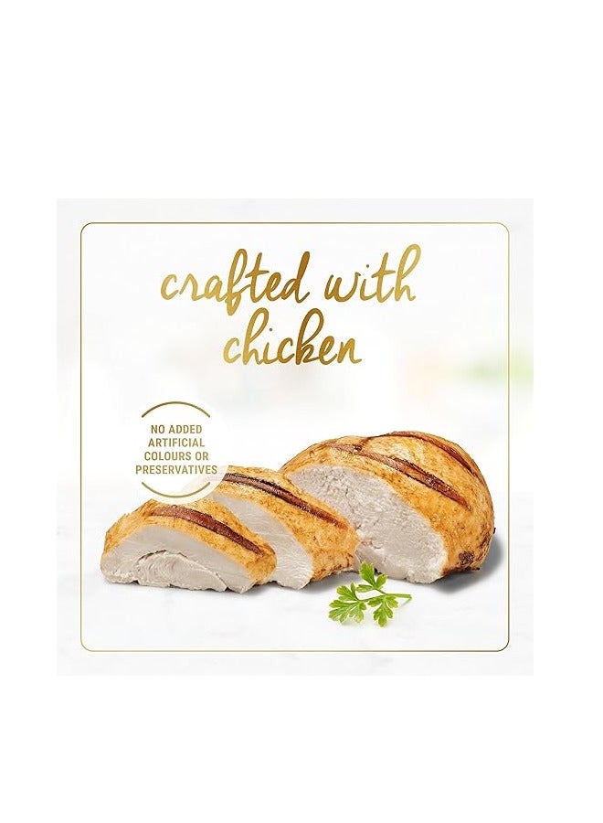 فانسي فيست طعام قطط رطب فاخر بمزيج من الدجاج المشوي من بورينا فانسي بيست (24 علبة)، كل مراحل الحياة، (g85) - Image 3