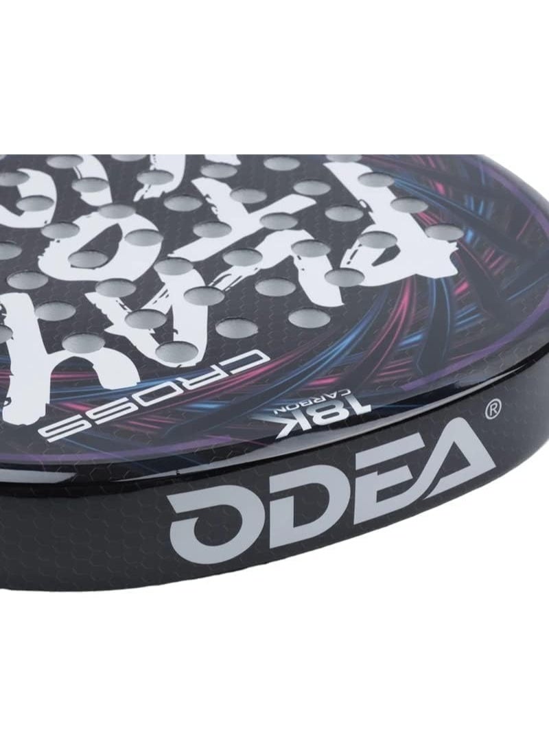 ODEA Padel Racket, with Sports Carrying Bag (Multicolor) Carbon Sports Tennis Racket for Men and Women with Padel Bag - Image 3