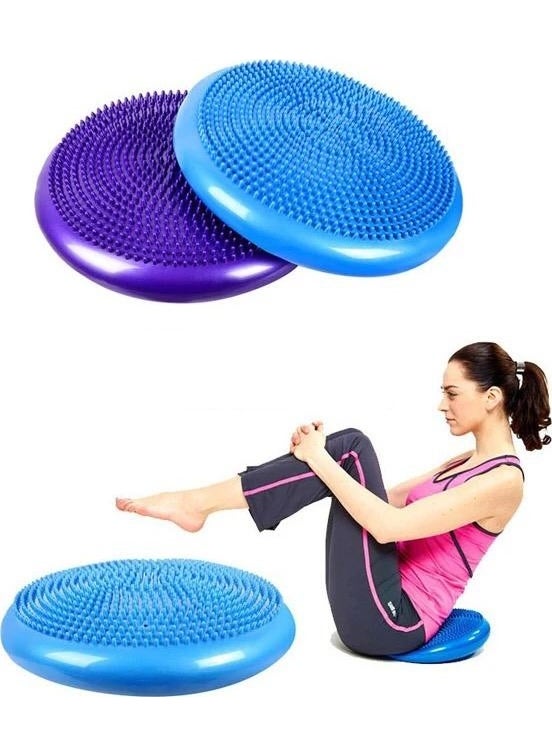 Clifton Clt-10 Balance Disc Balance Trainer Balance Ball - Purple  - Image 4