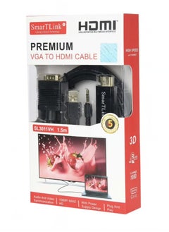 SmarTLink VGA-TO HDMI 1.5M (SL3011VH)  - Image 1