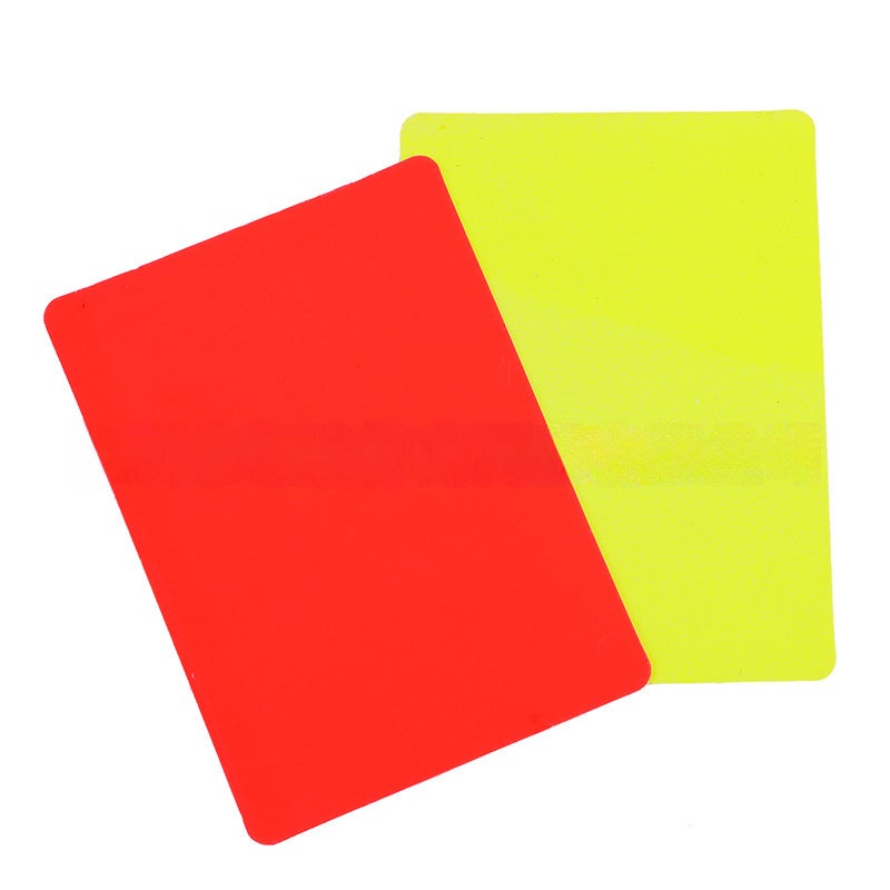 Generic Soccer Referee Red Yellow Card Case with PenRed card + yellow card (blank) Red card + yellow card (blank)