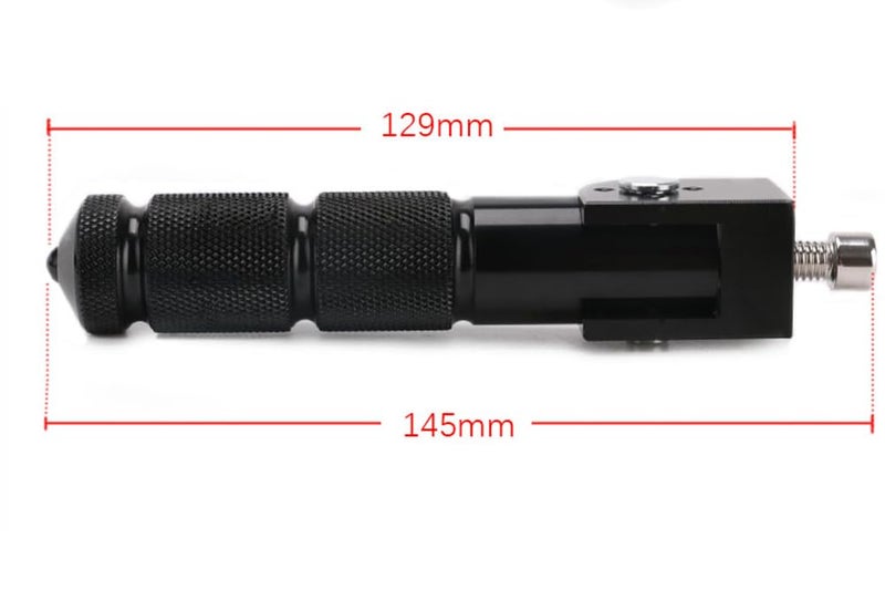 PACEWALKER 8mm Motorcycle Footpegs Universal Foldable Foot Pegs CNC Non-Slip Foldable Aluminum Pegs Compatible with Yamaha Honda Suzuki Kawasaki Ducati Aprilia Electric Motorbikes ATV - Image 5