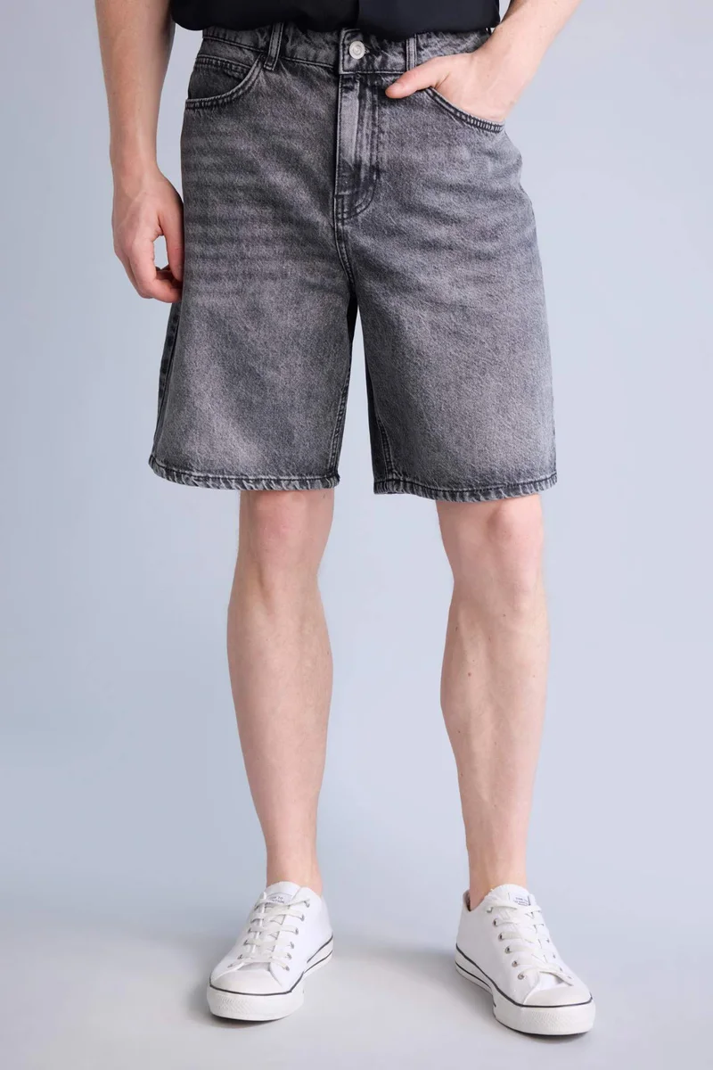 Defacto  Straight Fit Bermuda for Men | Best Price UAE