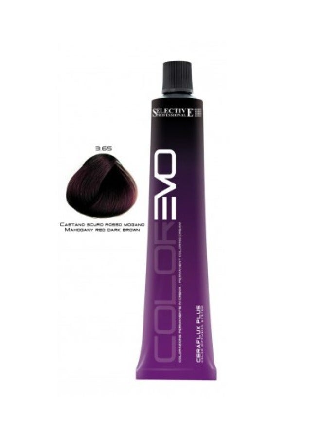 Selective Professional Selective ColorEvo Cream Hair 3.65 Mahogany Red Dark Brown 100 Ml - Image 2
